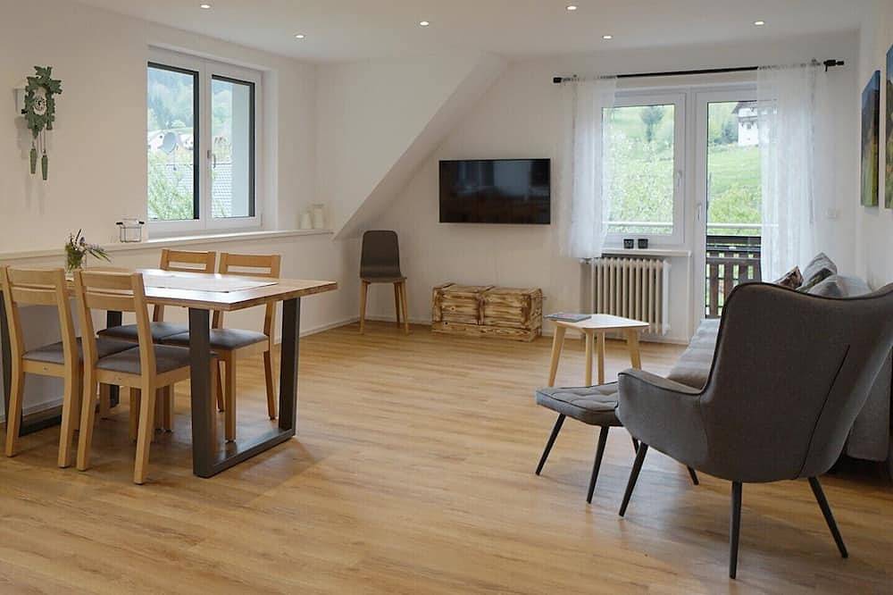 Ganze Wohnung, Ferienwohnung Gummeneck, 50qm, 1 Schlafzimmer, max. 2 Personen in Simonswald, Südschwarzwald