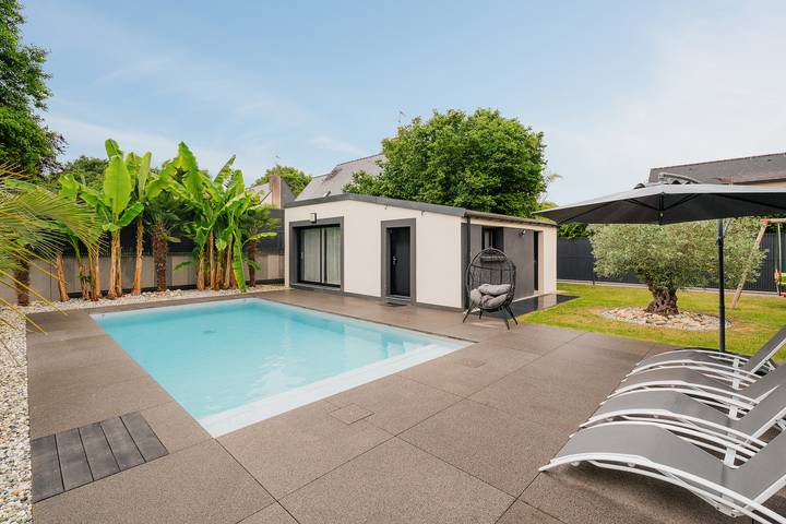 Location de vacances pour 10 personnes, avec jardin, adapté aux familles à Bruz - 3