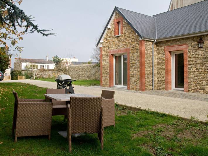 "Le Rayon Vert" mit Jacuzzi in Saint-Pair-sur-Mer, Côte de la Déroute