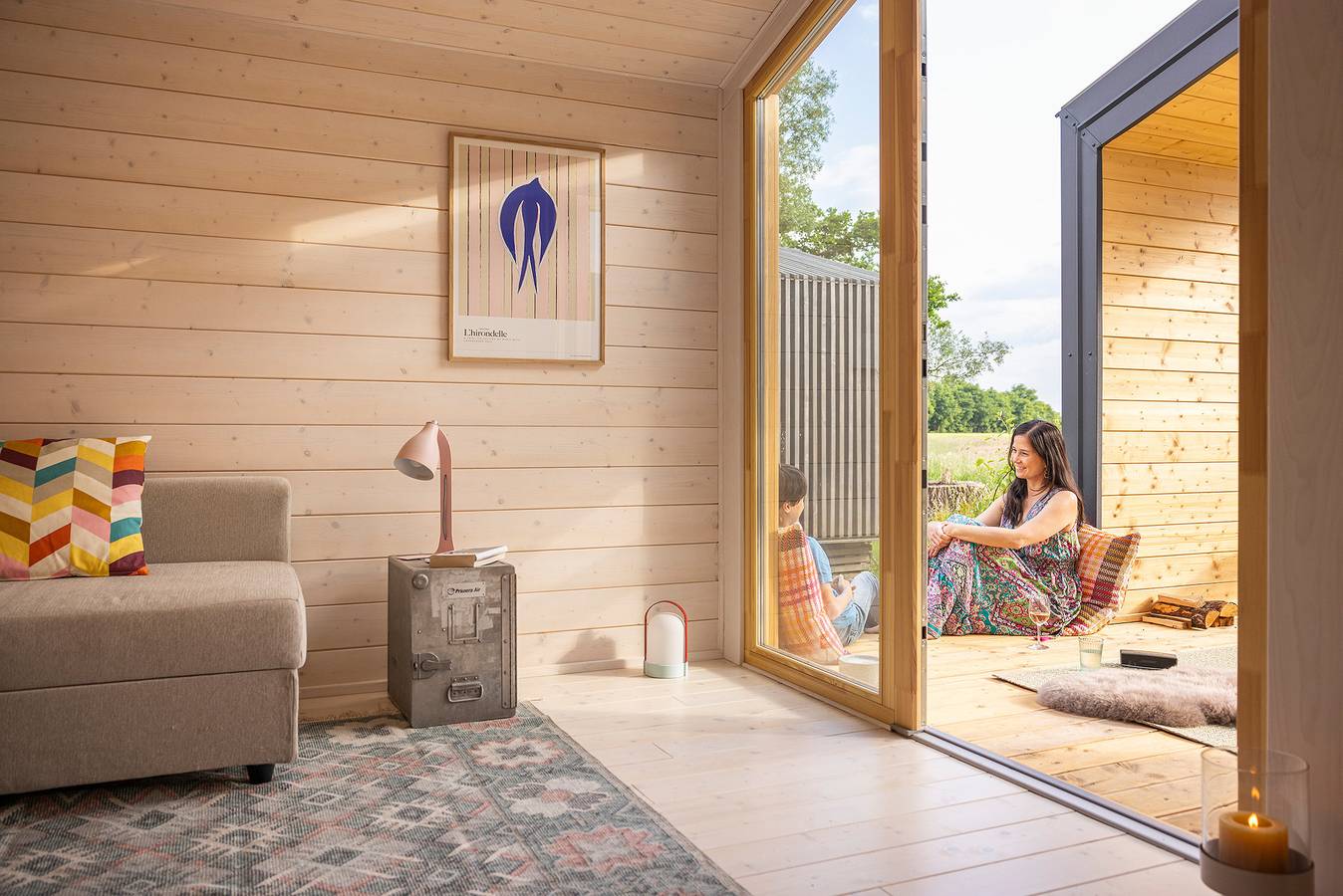 (110) Elbo.Tinyhouse mit Wiesenblick in Bleckede, Mecklenburgisches Elbetal