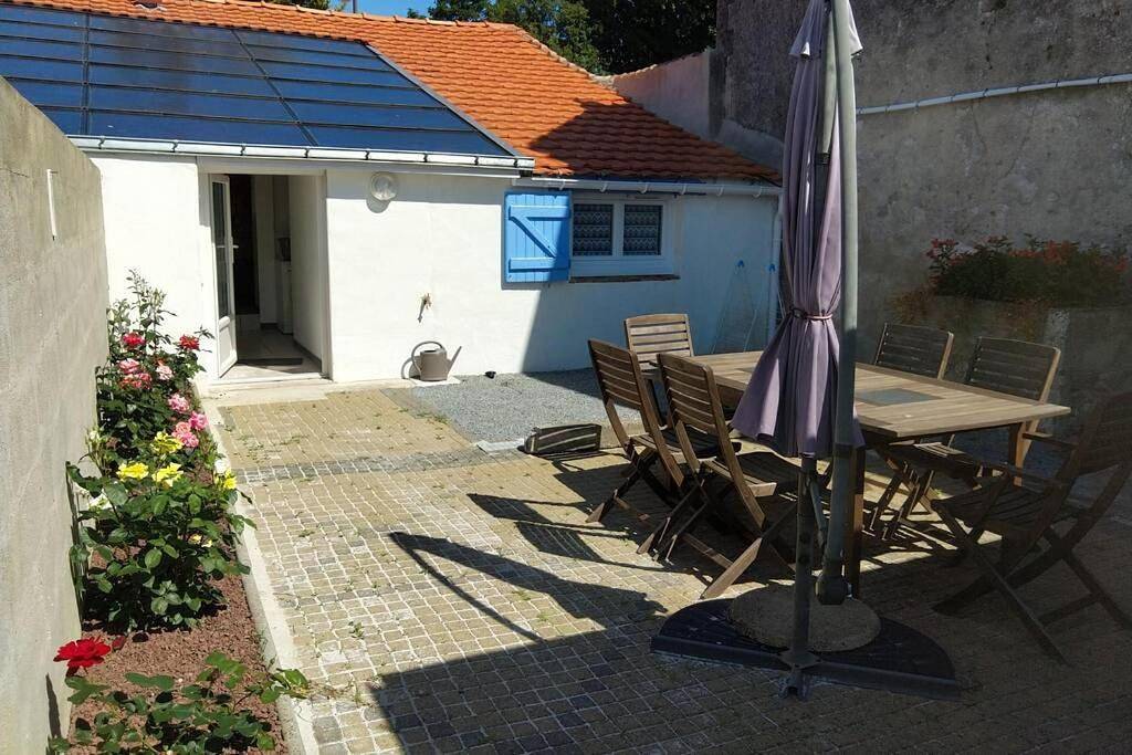 La Maison Bleue in Bouin, Vendée