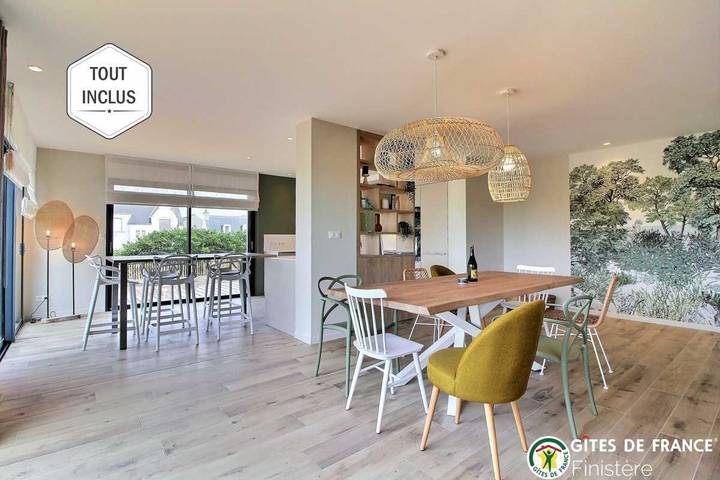 Gîte pour 8 personnes, avec jardin à Penmarch