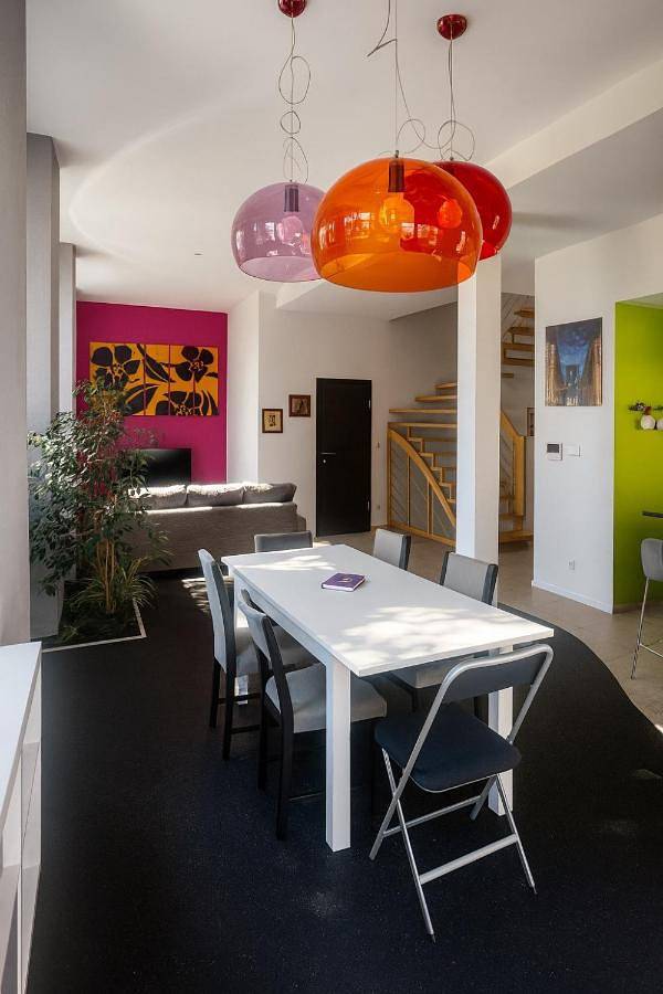 Appartement de vacances pour 8 personnes, avec Terrasse ainsi que Jardin et Sauna