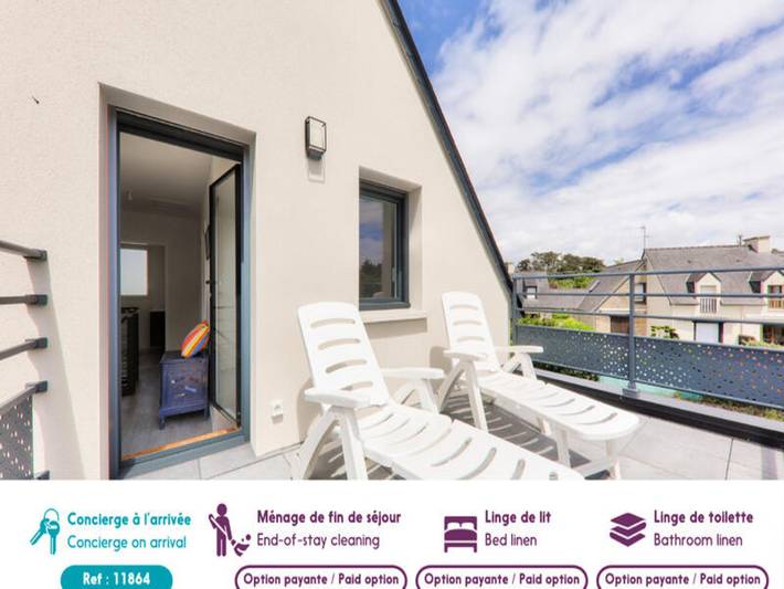 Gîte pour 6 personnes, avec jardin, adapté aux familles dans Plage des Govelins - 2