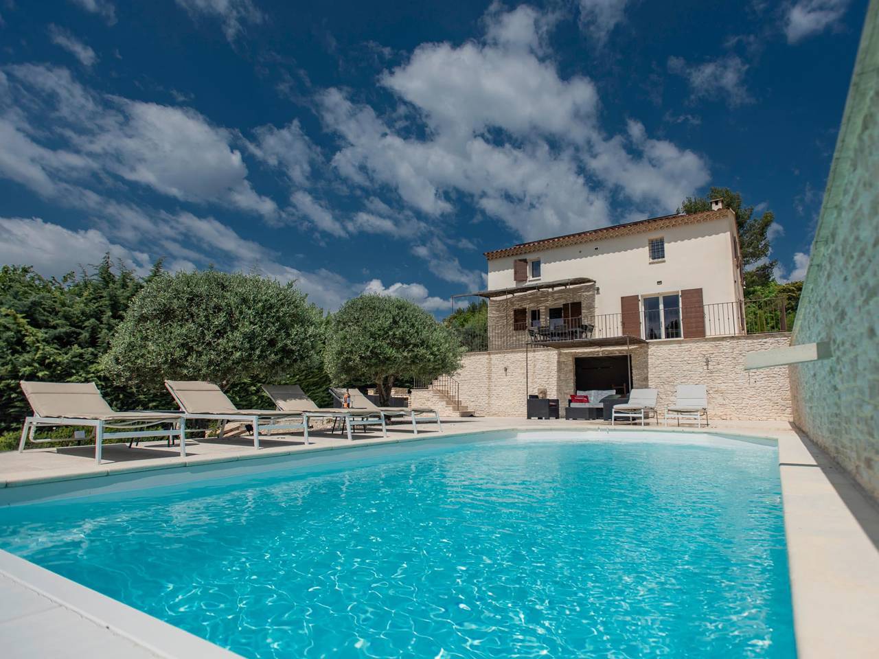 Villa with heated pool & air conditioning in APT, Parque natural regional del Luberon