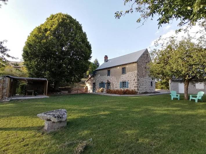 Maison de vacances pour 4 personnes, avec jardin ainsi que vue et sauna