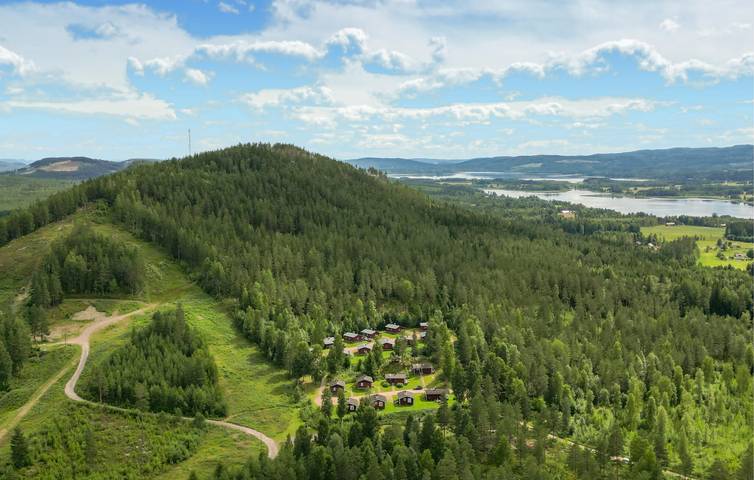 Ferienhaus für 4 Personen, mit Terrasse und Ausblick sowie Garten, mit Haustier