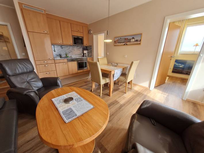 Ferienwohnung für 3 Personen, mit Balkon/Terrasse und Balkon in Wyk auf Föhr (Stadt) - 3