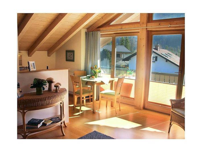 Ferienhaus für 2 Personen, mit Balkon und Garten in der Zugspitzregion - 4