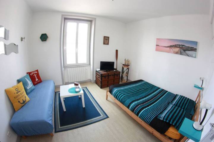 Location de vacances pour 3 personnes, avec balcon à Saint-Malo