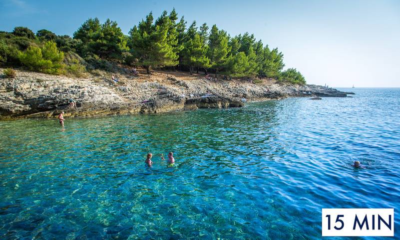 Gîte pour 2 personnes, avec balcon/terrasse et terrasse à Medulin - 4