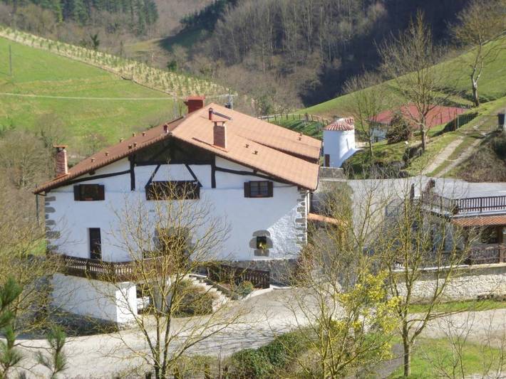 Casa rural para 2 personas, con jardín en Guipúzcoa
