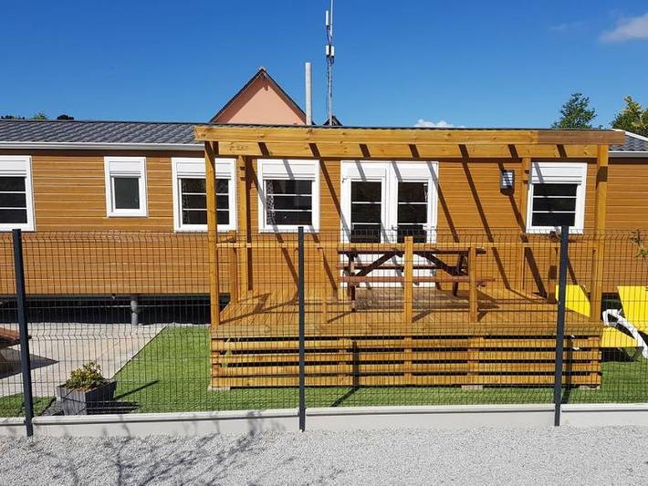Camping Prad'Héol  - Mobilheim 9 personen - Mb 4 Zimmer 8/9 Pers. in Mesquer, Côte d'Amour