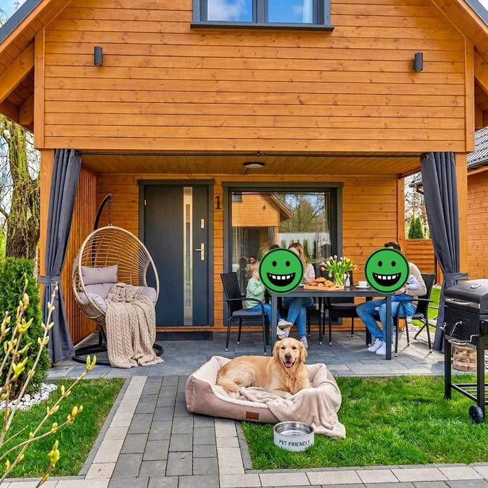 Ferienhaus für 9 Personen, mit Ausblick und Garten, kinderfreundlich - 1