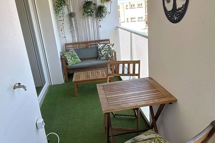Appartement de vacances pour 4 personnes, avec balcon