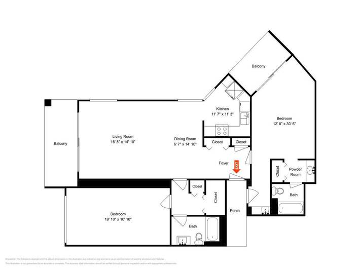 Apartamento de vacaciones para 6 personas, con piscina y jardín - 1