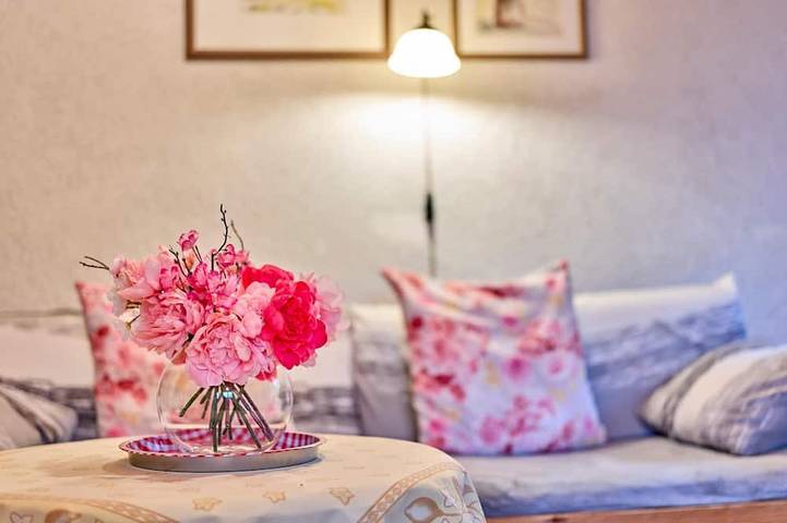 Ferienwohnung für 4 Personen, mit Balkon und Garten