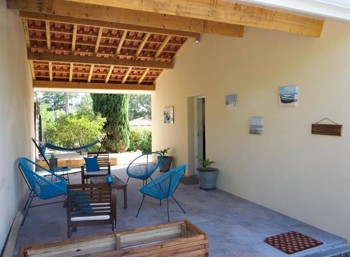 Gîte pour 5 personnes, avec jardin, animaux acceptés à Peujard