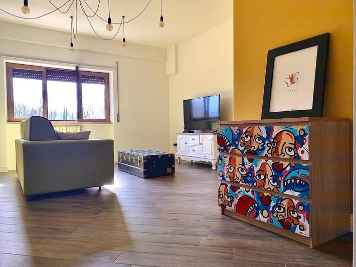 Location de vacances pour 8 personnes, avec vue et terrasse à Atina - 3