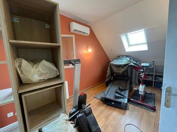 Chambre d’hôte pour 5 personnes, avec terrasse et vue ainsi que jardin et sauna, animaux acceptés à Gandelain
