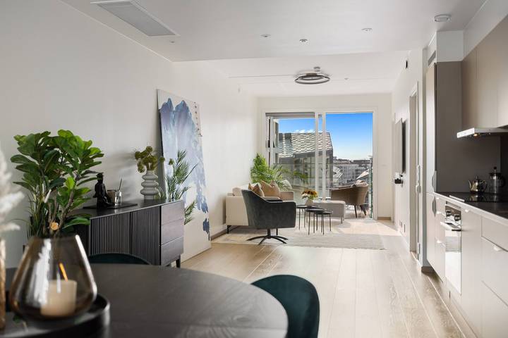 Gîte pour 4 personnes, avec balcon/terrasse à Oslo métropole - 3