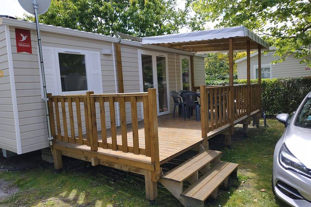 Mobilhome Climatisé avec Tv in Gastes, Côte d’Argent
