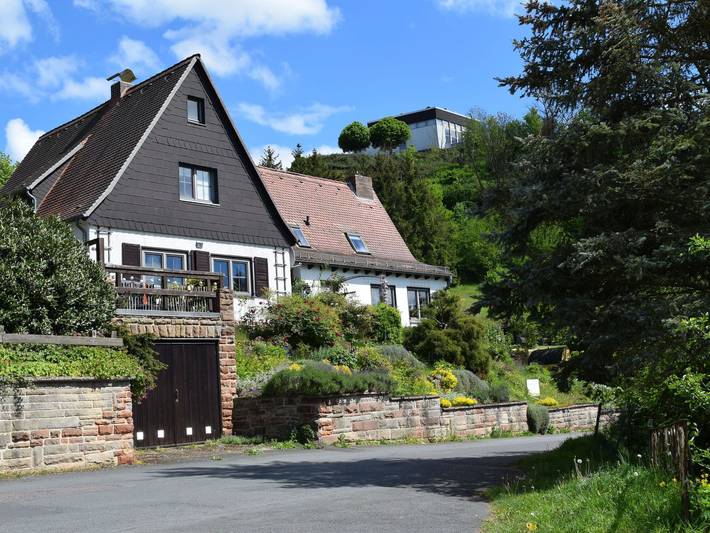Ferienwohnung für 2 Personen, mit Sauna und Garten sowie Balkon und Ausblick, kinderfreundlich in Waldeck - 2
