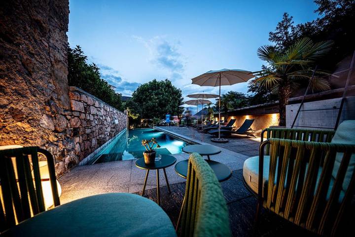 Hôtel pour 2 personnes, avec sauna et jardin ainsi que piscine et jacuzzi