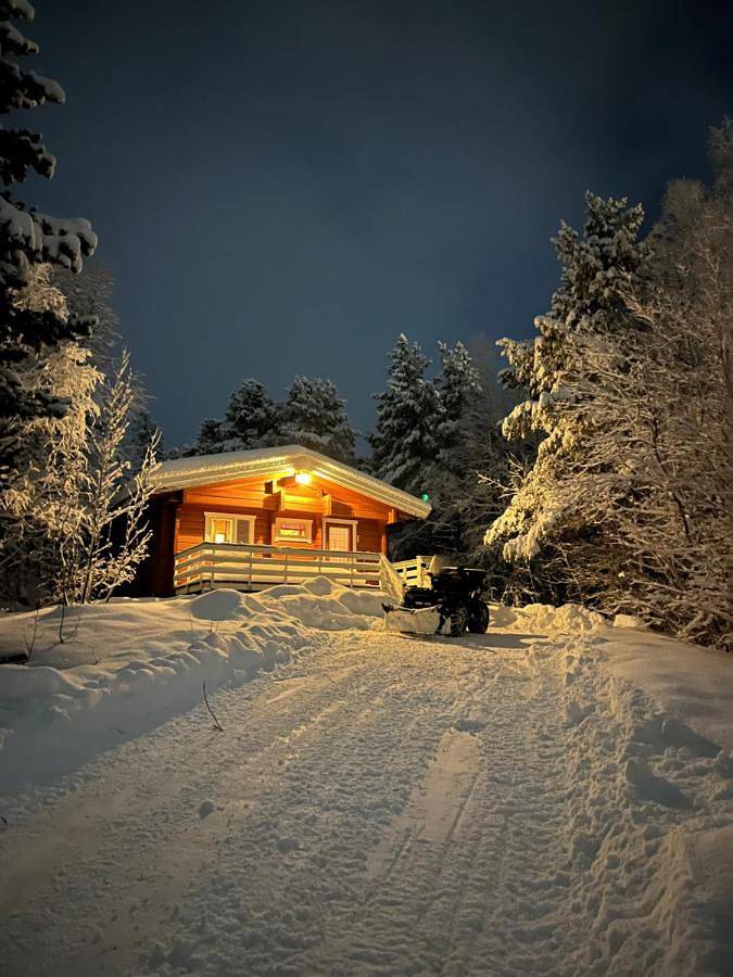 Macktunet - Retro log cabin from the 70s in Malangen in Mestervik, Balsfjord