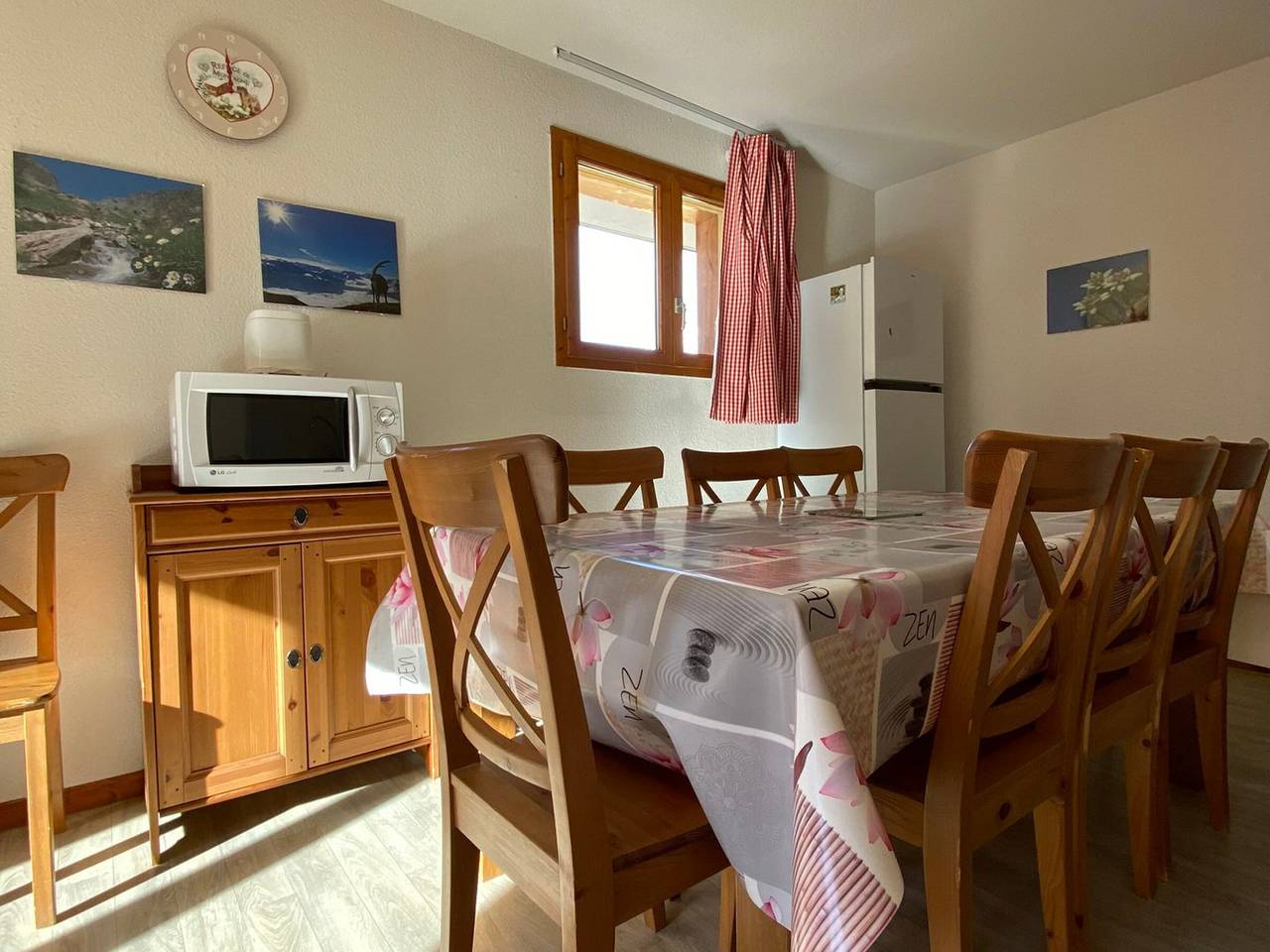 Geheel appartement, Lovely 4-room apartment for 8, balcony, 100m from slopes, Valfréjus in Valfréjus, Modane