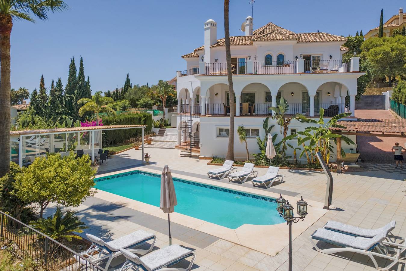 Luxury Villa in Los Arqueros Golf with Private Pool and Sea Views