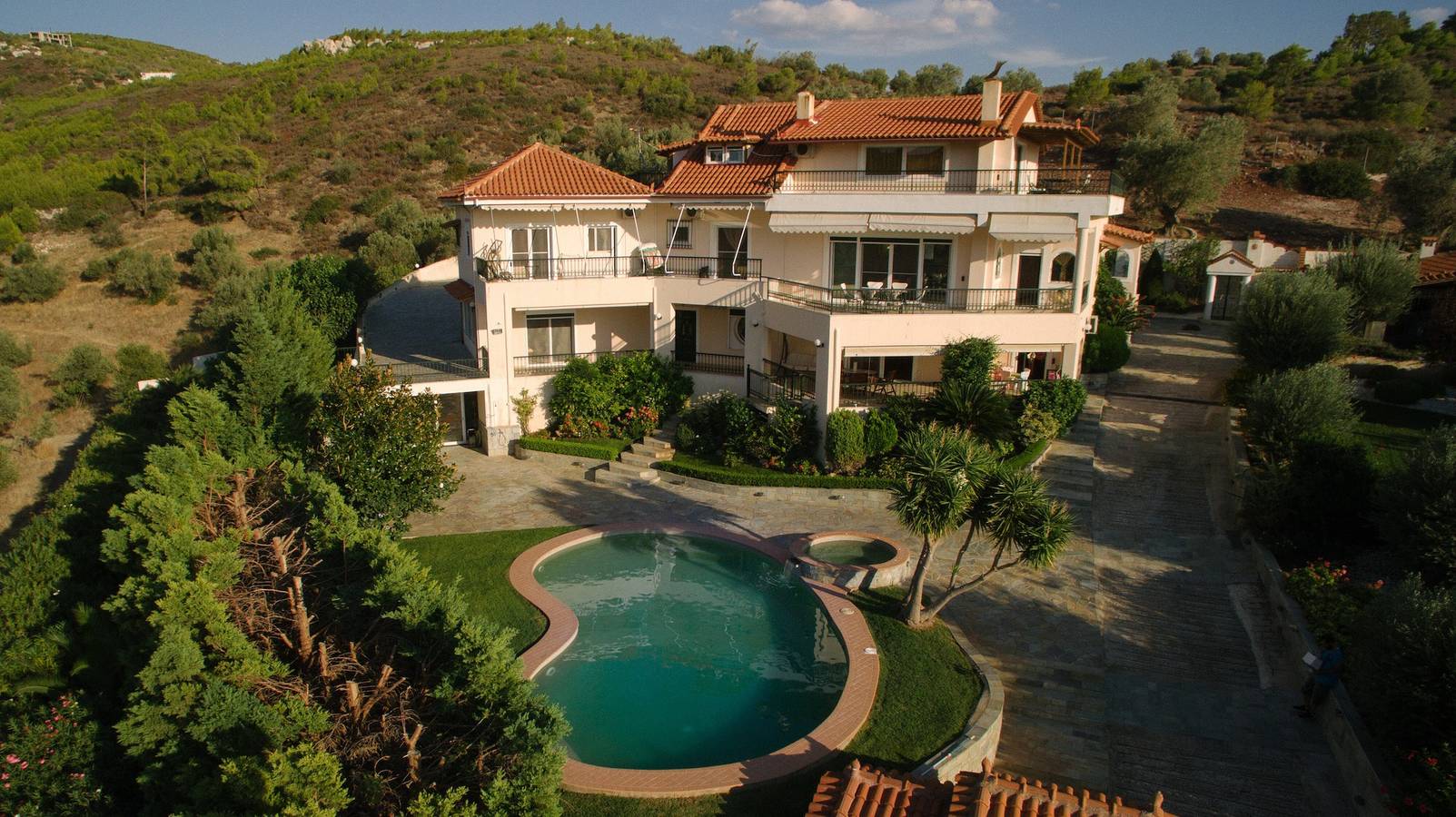 Ferienhaus 'Ourdreamhouse in Loutraki' mit Meerblick, Wlan und Klimaanlage in Loutraki-Perachora, Korinthia
