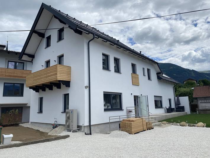 Ferienwohnung für 6 Personen, mit Terrasse und Garten sowie Ausblick in Seeboden