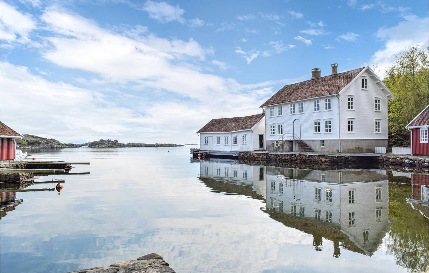 Ganze Ferienwohnung, Ferienwohnung für 8 Personen mit Garten in Farsund