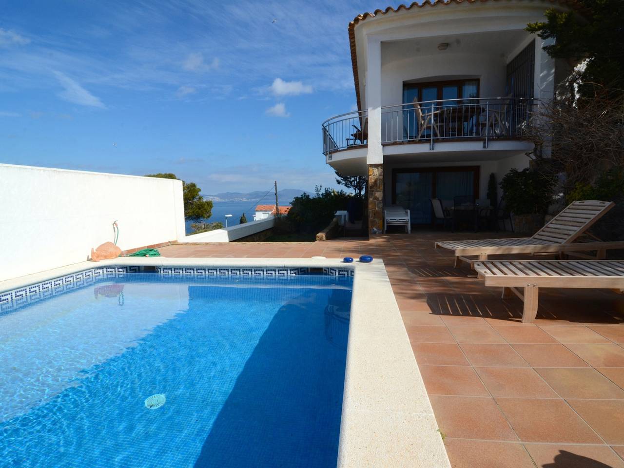 Ferienvilla mit privatem Pool in L'Escala in Punta Montgo, l'Escala