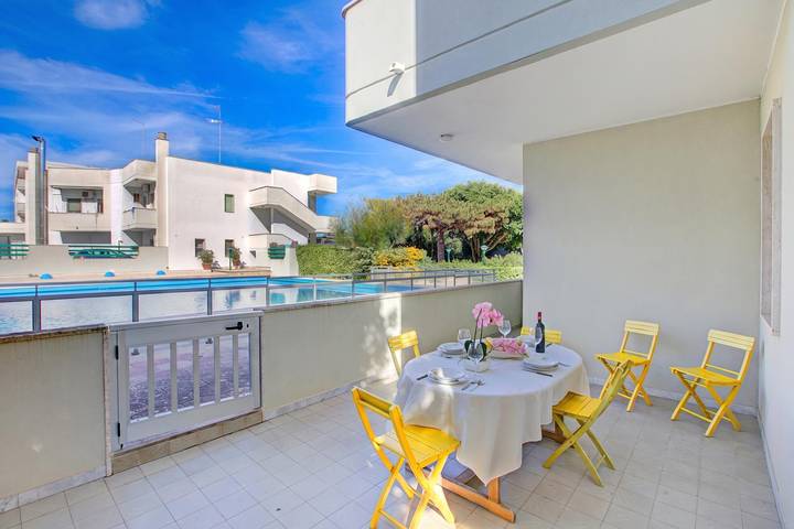 Ferienwohnung für 5 Personen, mit Pool in Torre Dell'orso - 2