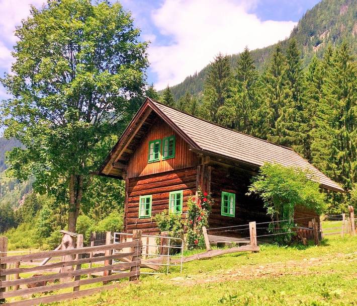 Hütte für 6 Personen, mit Terrasse und Garten in der Steiermark - 2