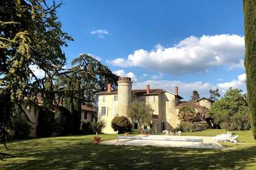 Château pour 18 personnes, avec jardin dans le Lot-et-Garonne