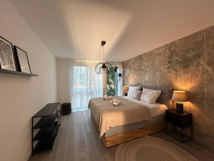 Ferienwohnung für 6 Personen, mit Balkon und Terrasse sowie Ausblick in Schwetzingen - 2