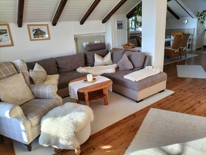 Ferienwohnung für 3 Personen, mit Balkon und Terrasse in Sonthofen
