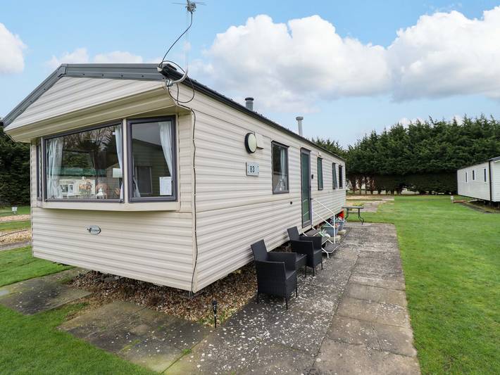 Caravan for 4 people, with garden in Skegness