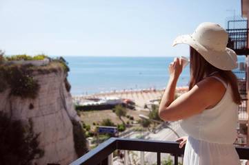 Chambre d’hôte pour 2 personnes, avec balcon et vue à Vieste