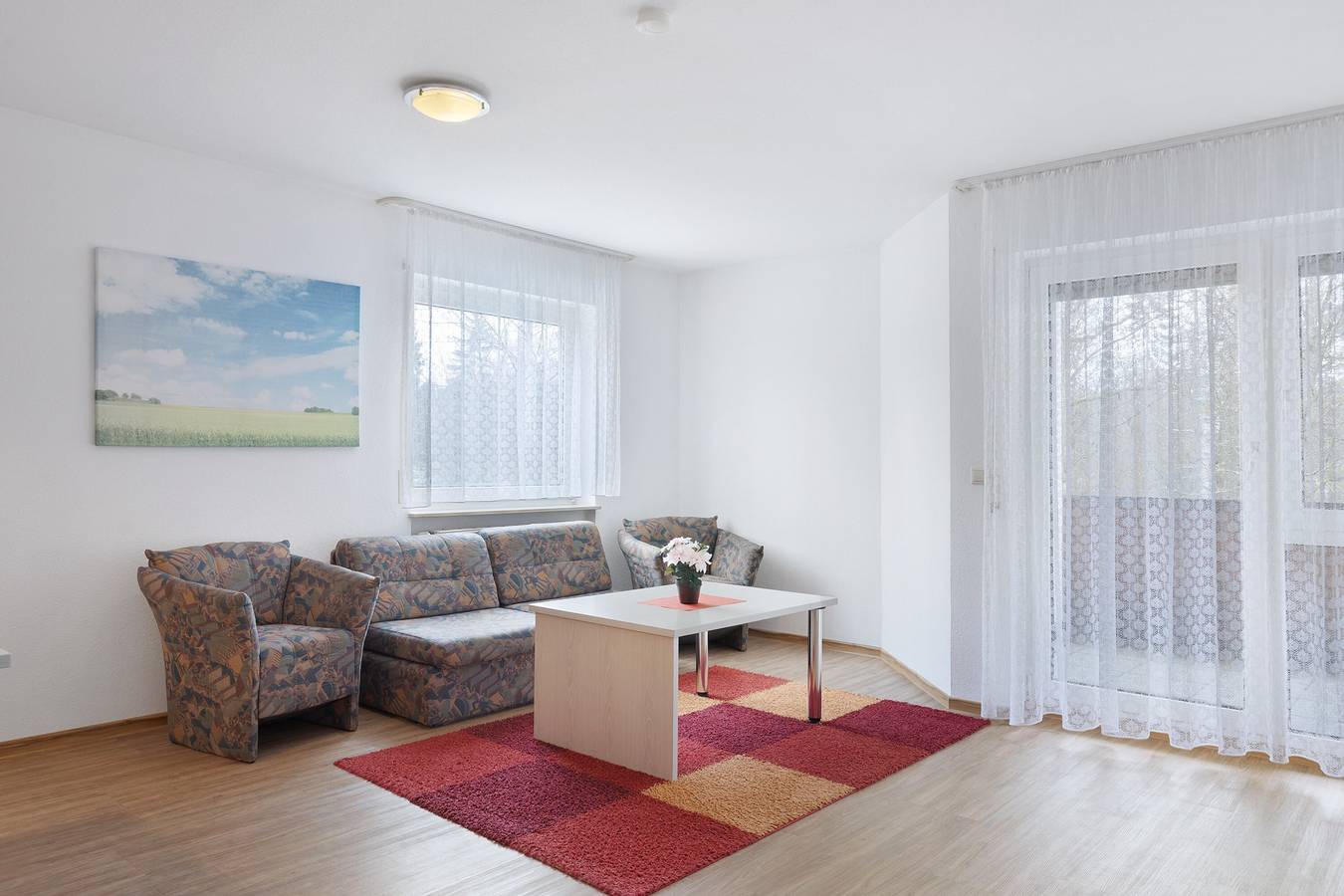 Ganze Wohnung, Apartment 30, Gratis DreiWeltenCard und Balkon - nur 2 Gehminuten vom Solemar entfernt in Bad Dürrheim, Mittlerer Schwarzwald