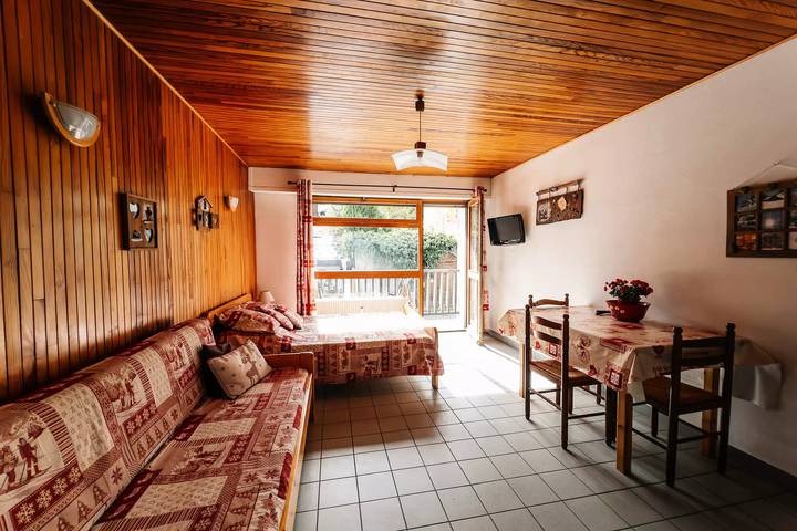 Studio entier, Studio  2 personnes exposé Sud in Valloire, Région de Saint-Jean-de-Maurienne