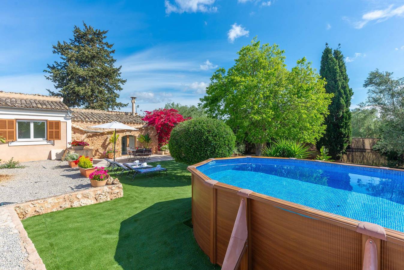 Can Joan Des Forn - House with private pool in Inca. Free Wifi in Inca, Majorca Center