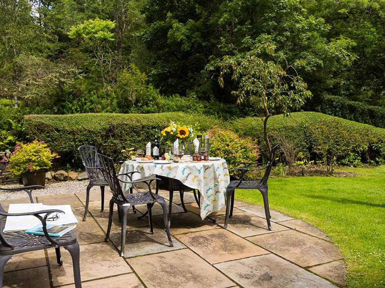 The Old Post House at Low Stott Park in Lake District