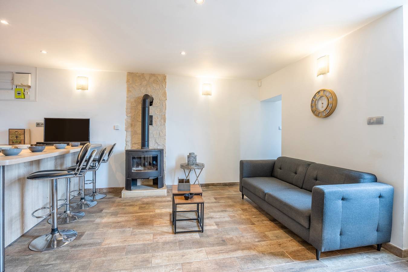 Maison de vacances 'Gîte Les Garnes 4 Personnes' avec terrasse privée, jardin privé et Wi-Fi in Saint-Martin-des-Fontaines, Fontenay-le-Comte