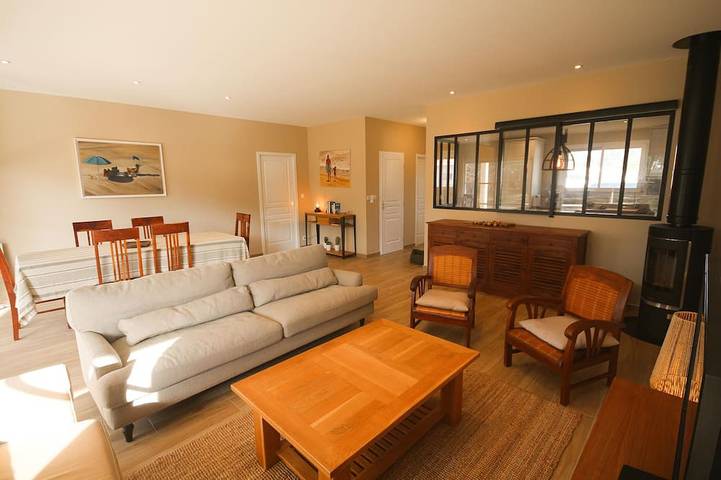 Maison de vacances pour 6 personnes, avec terrasse et jardin à Vensac