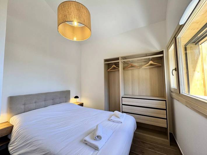 Chalet pour 8 personnes, avec balcon