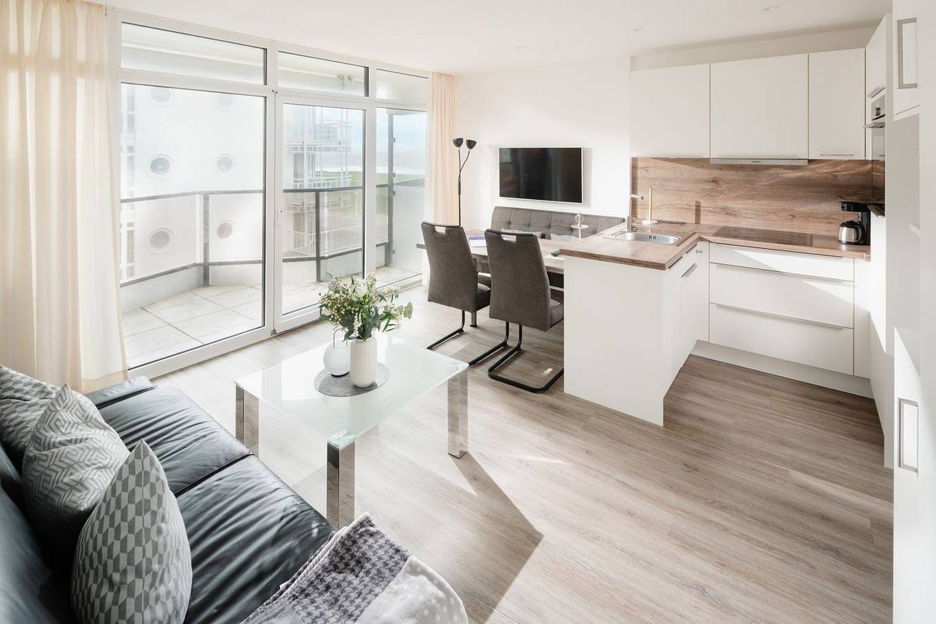 Appartement entier, Appartement de vacances pour 2 personnes avec piscine in Norderney